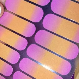 Rainbow sherbet nails